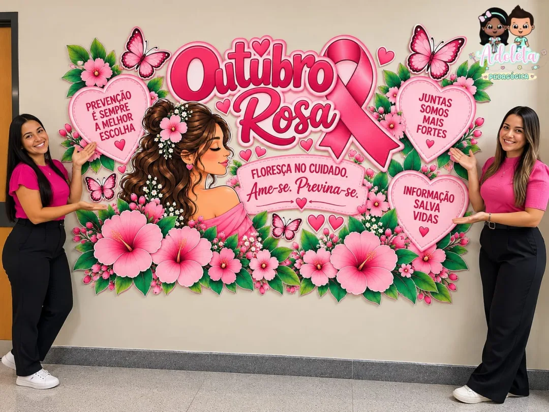 Painel Outubro Rosa-Floresça — imagem 3