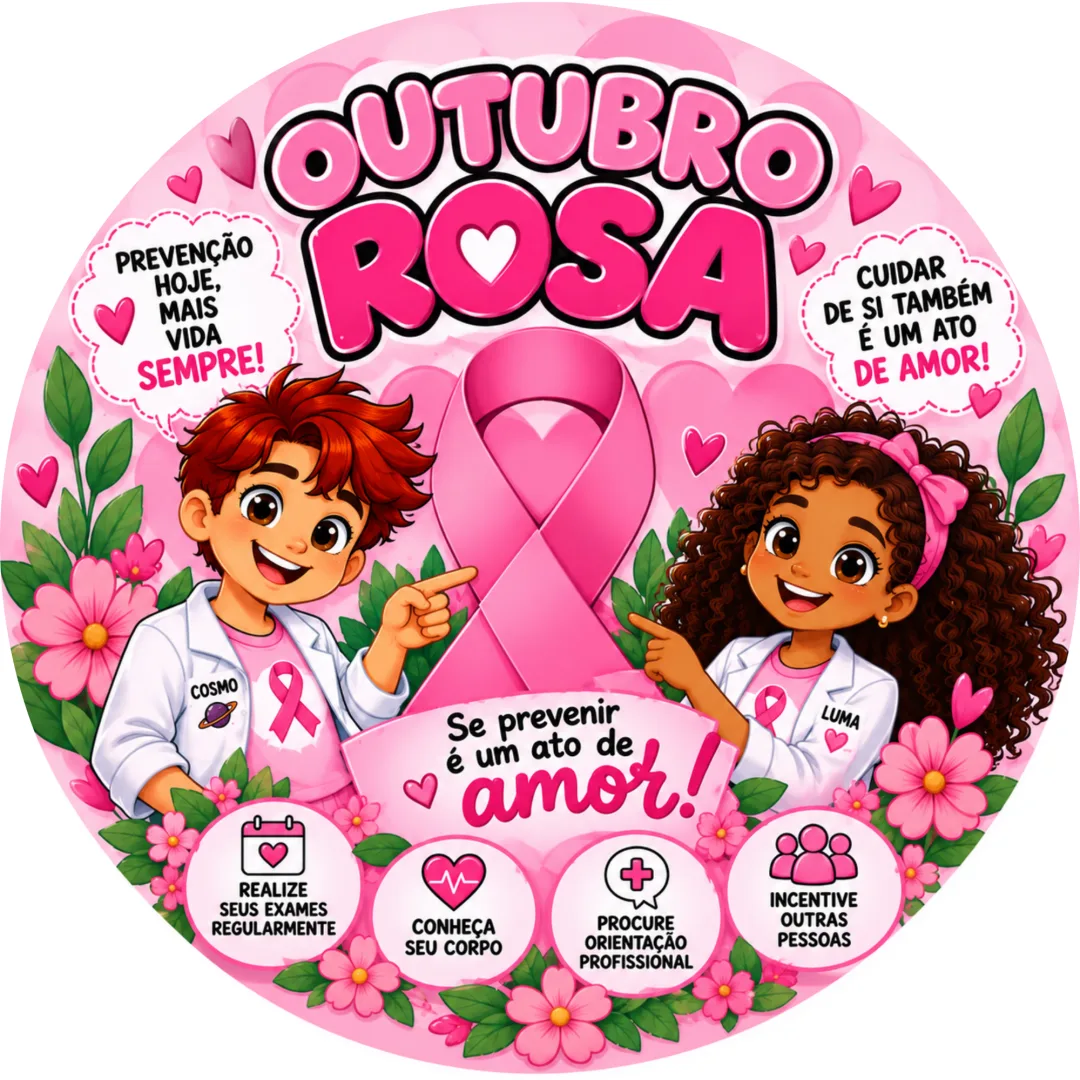 Painel Outubro Rosa PP - Educação Infantil em PDF — imagem 3