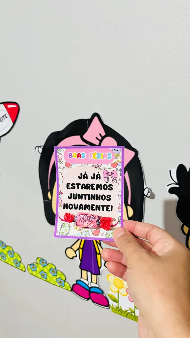 Painel Partiu Férias + Lembrancinha — Pronto para Imprimir — imagem 3