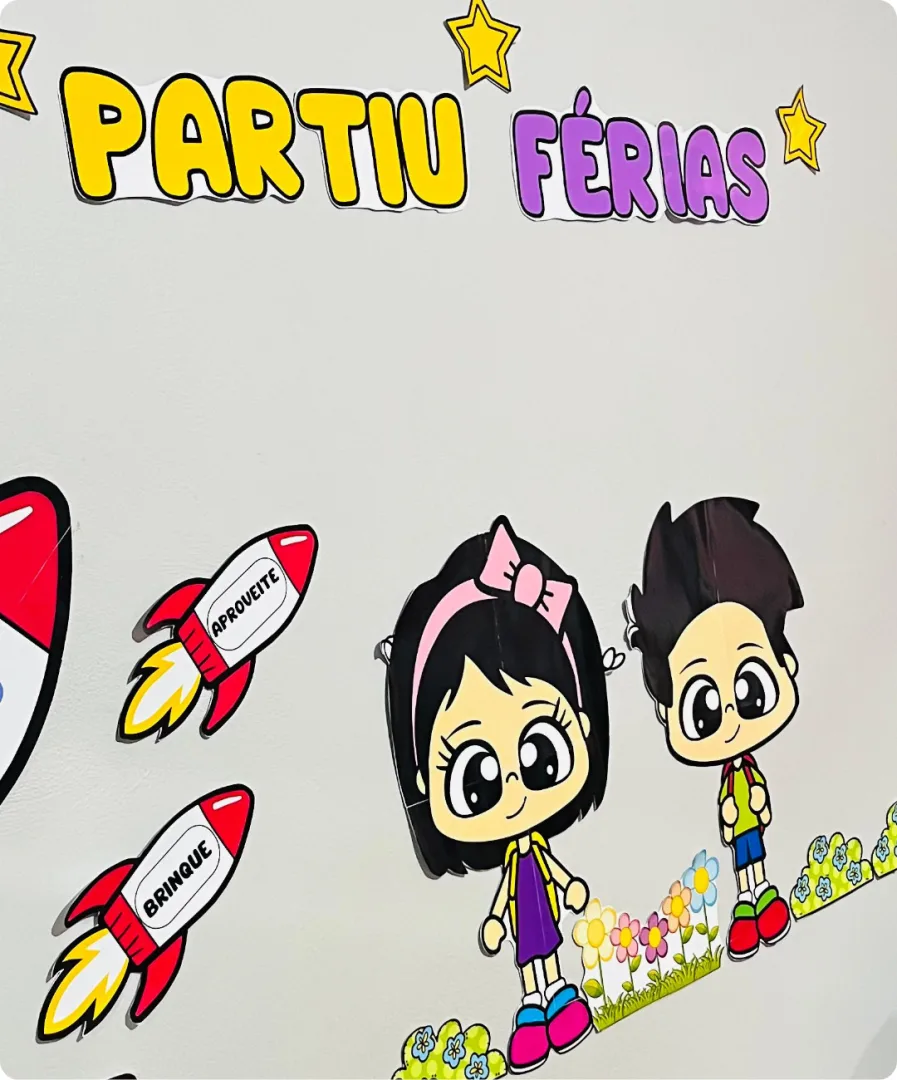 PAINEL PARTIU FÉRIAS + LEMBRANCINHAS — imagem 3