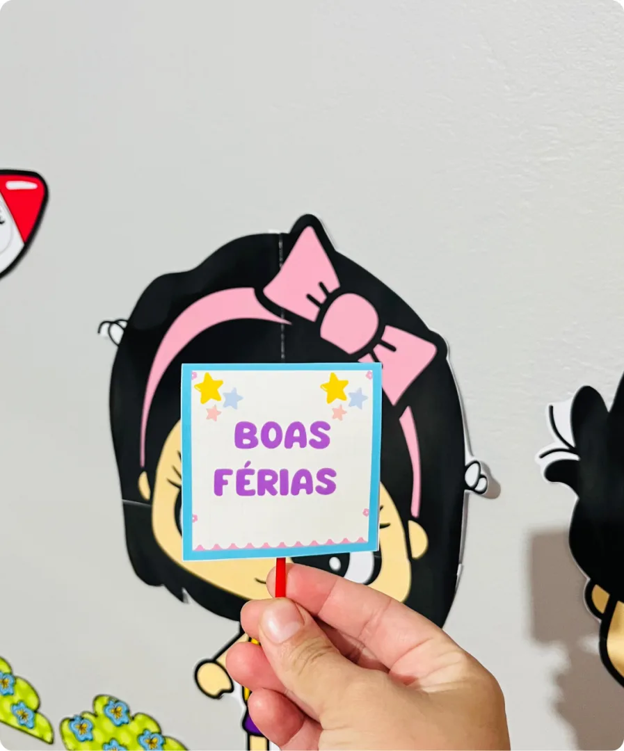 PAINEL PARTIU FÉRIAS + LEMBRANCINHAS — imagem 7