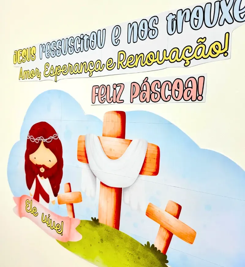 Painel Páscoa Cristã — imagem 3