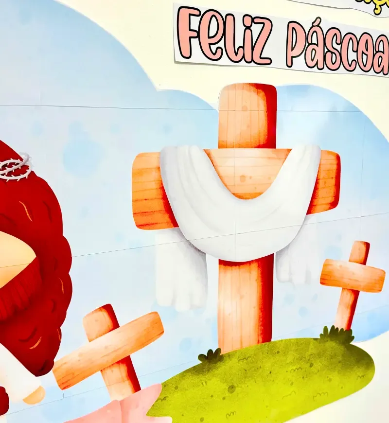 Painel Páscoa Cristã — imagem 5