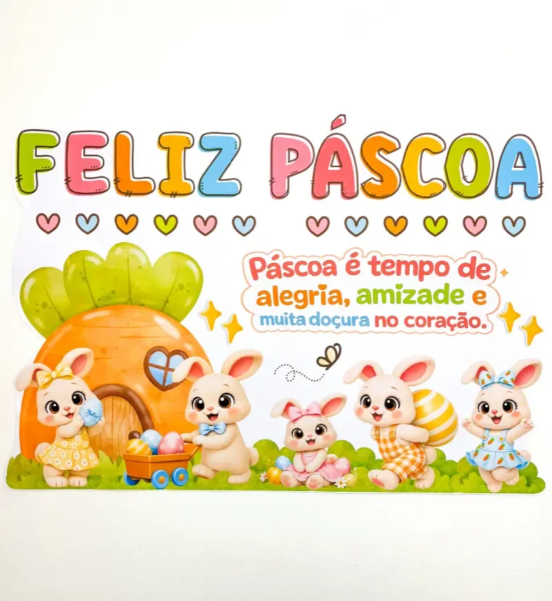 Painel Páscoa dos Coelhos — imagem 2