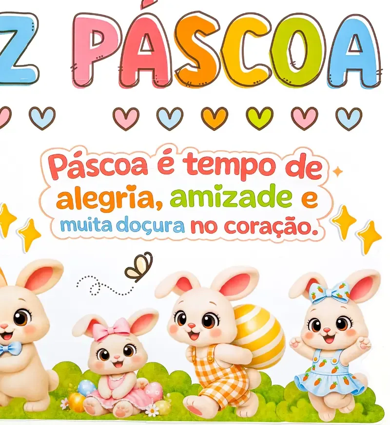 Painel Páscoa dos Coelhos — imagem 3