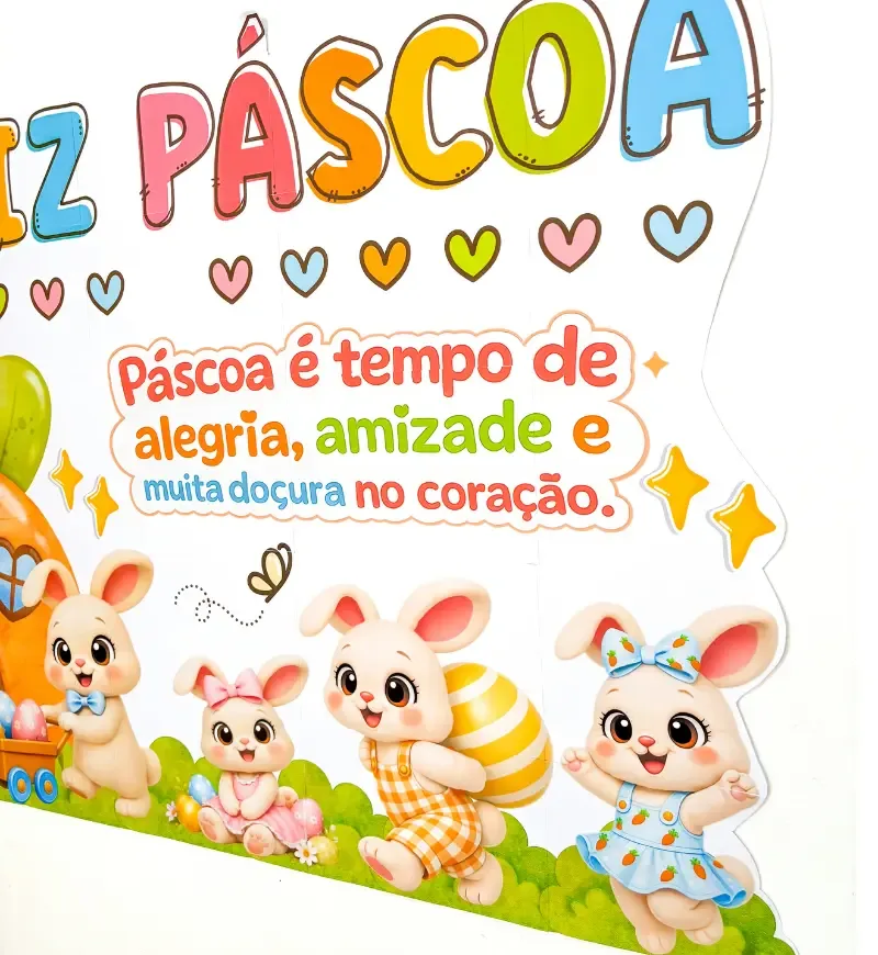 Painel Páscoa dos Coelhos — imagem 4