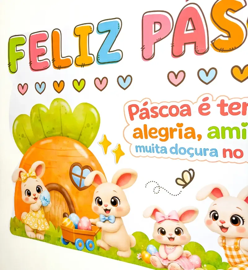 Painel Páscoa dos Coelhos — imagem 5