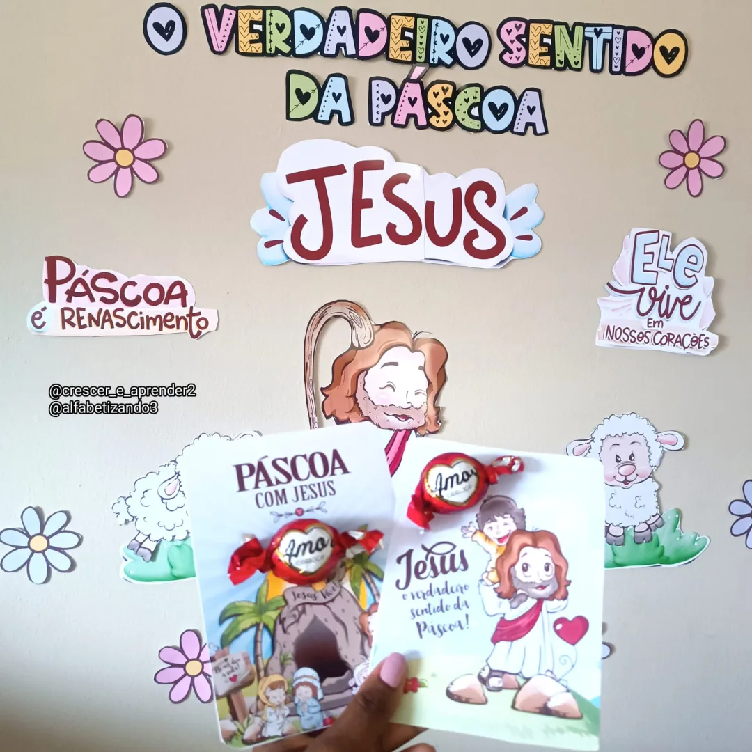 Painel Páscoa Religioso — imagem 2