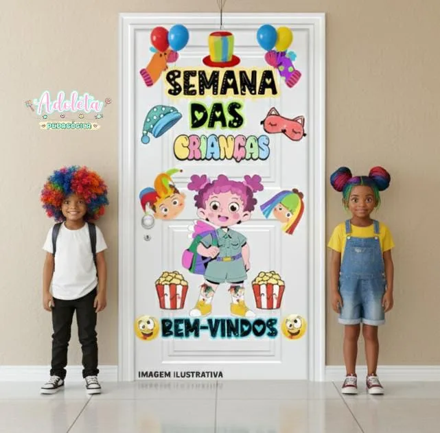 Painel Porta Semana das Crianças — imagem 3