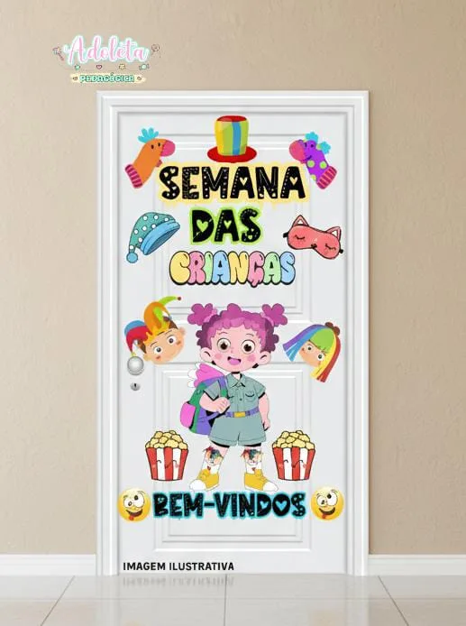 Painel Porta Semana das Crianças — imagem 4
