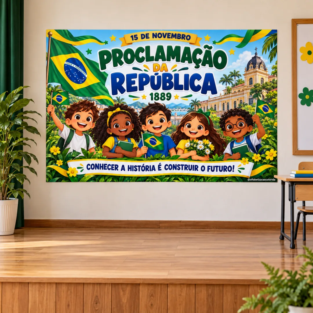 Painel Proclamação da República em PDF – 115 × 80 cm — imagem 4