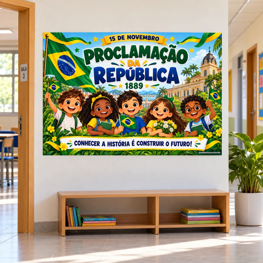 Painel Proclamação da República em PDF – 115 × 80 cm — imagem 6