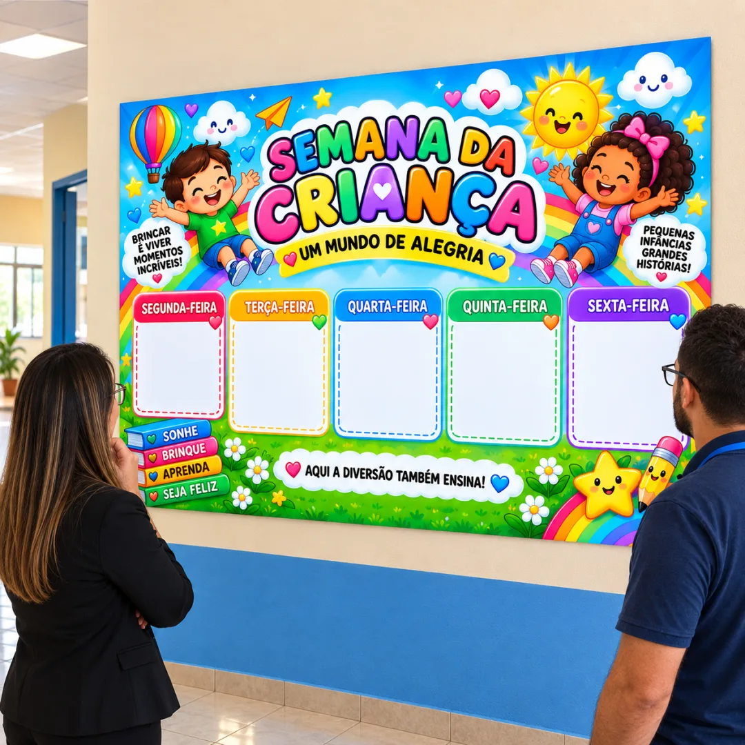 PAINEL PROGRAMAÇÃO – SEMANA DA CRIANÇA — imagem 2