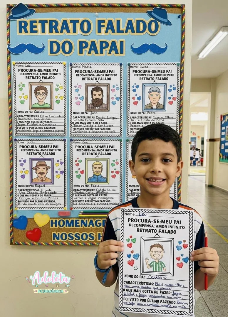 Painel Retrato Falado do Papai — imagem 2