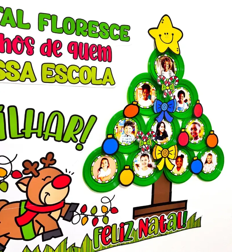 Painel Rostinhos de Natal — imagem 4