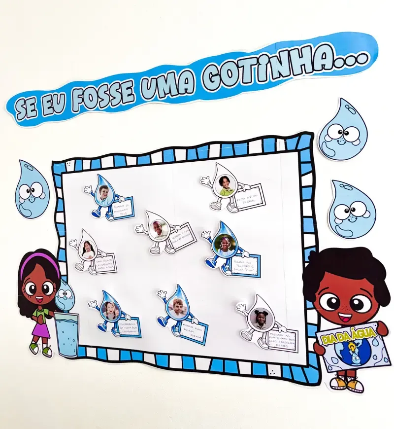Painel Se Eu Fosse uma Gotinha — imagem 2