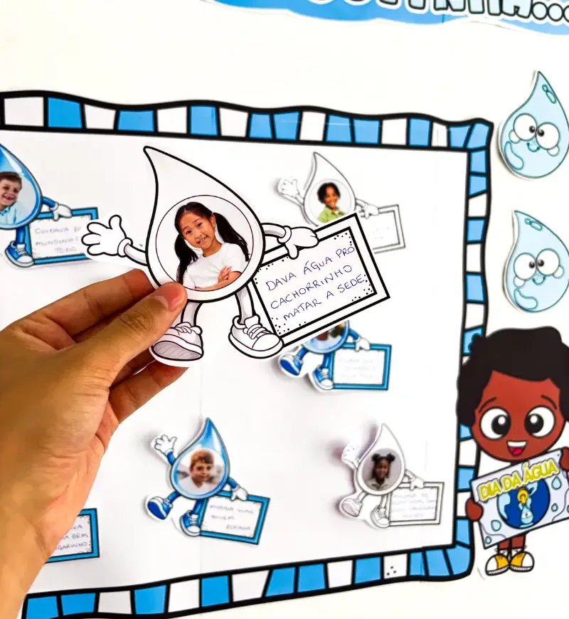 Painel Se Eu Fosse uma Gotinha — imagem 5