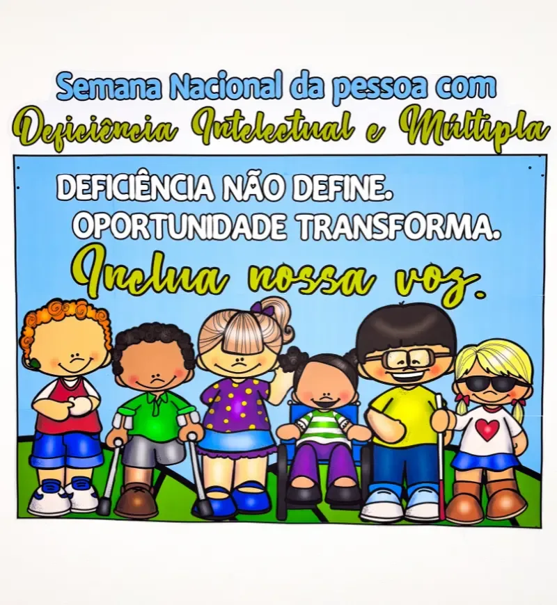 Painel Semana Nacional da Pessoa com Deficiência | Arquivo em PDF — imagem 2