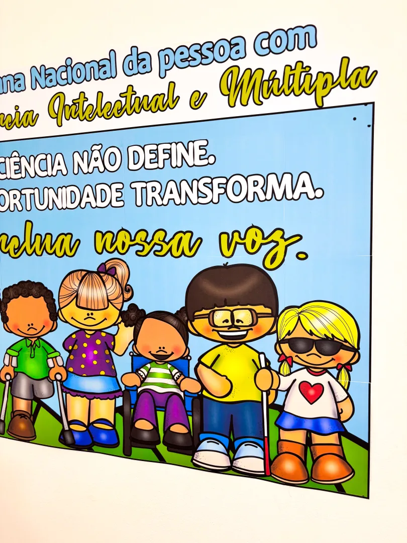 Painel Semana Nacional da Pessoa com Deficiência Intelectual e Múltipla  — imagem 2