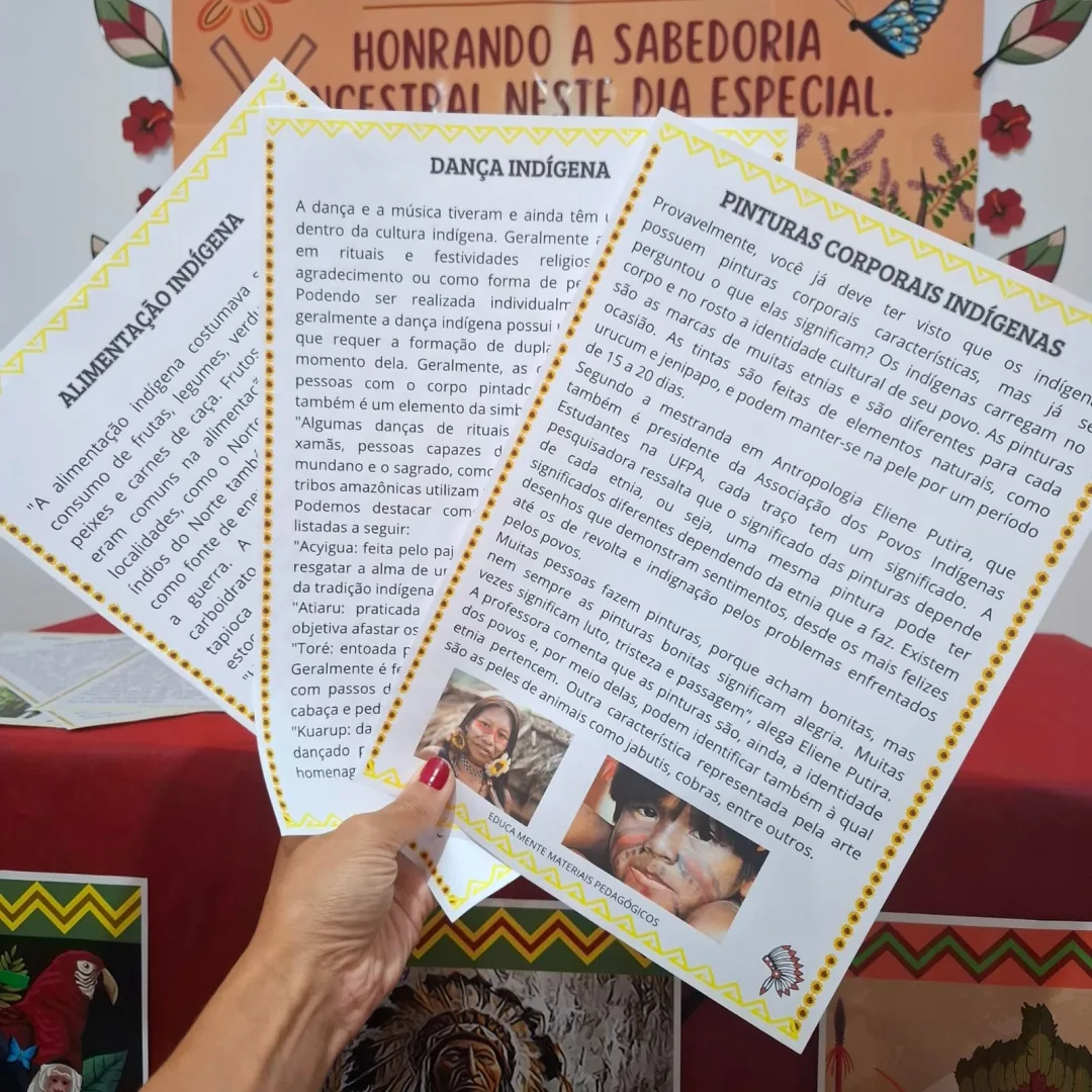🌿PAINEL + SEQUENCIA DIDÁTICA: Cultura Indígena e as Histórias das Caboclas Jurema e Jupira🌻 — imagem 7