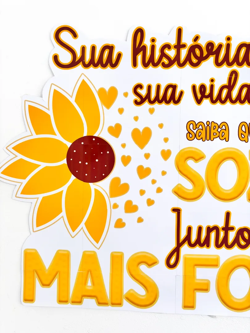 Painel Setembro Amarelo - Sua vida tem valor — imagem 2