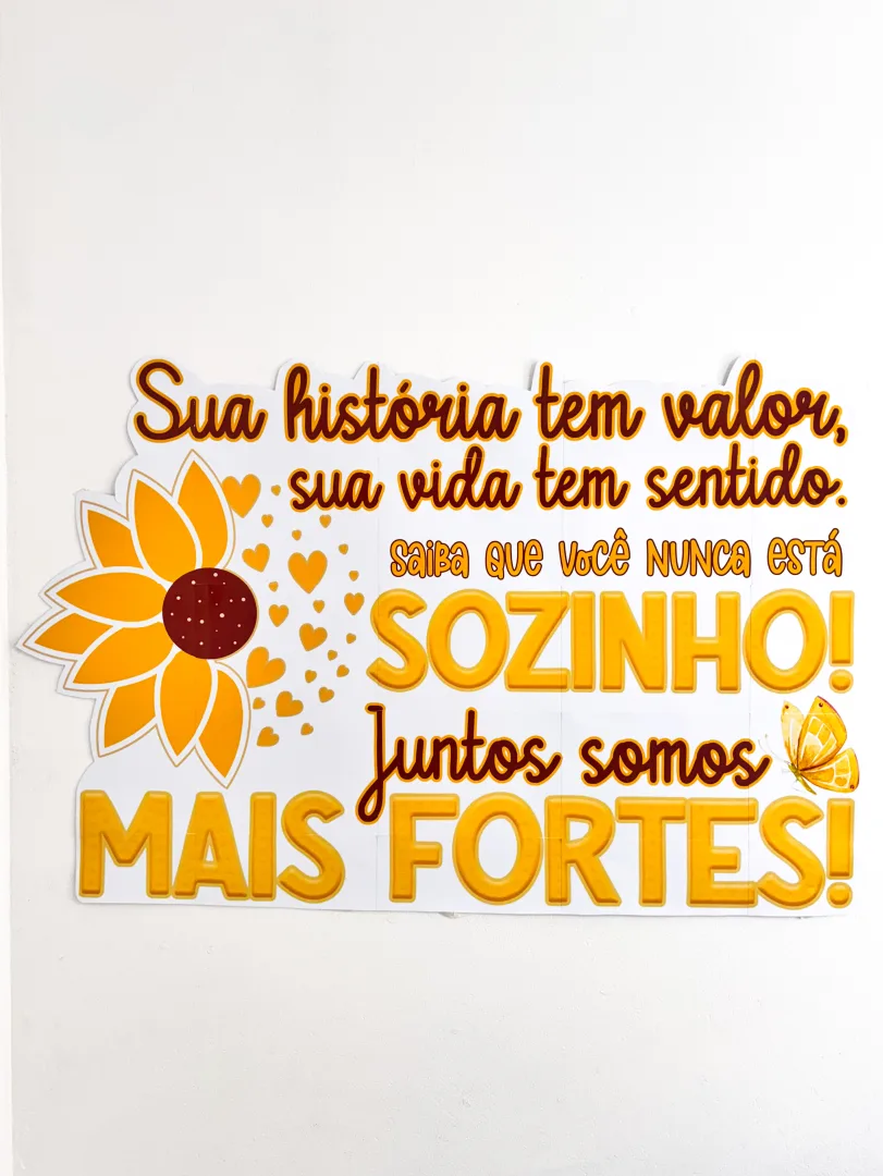 Painel Setembro Amarelo — Valorize a Vida — imagem 3