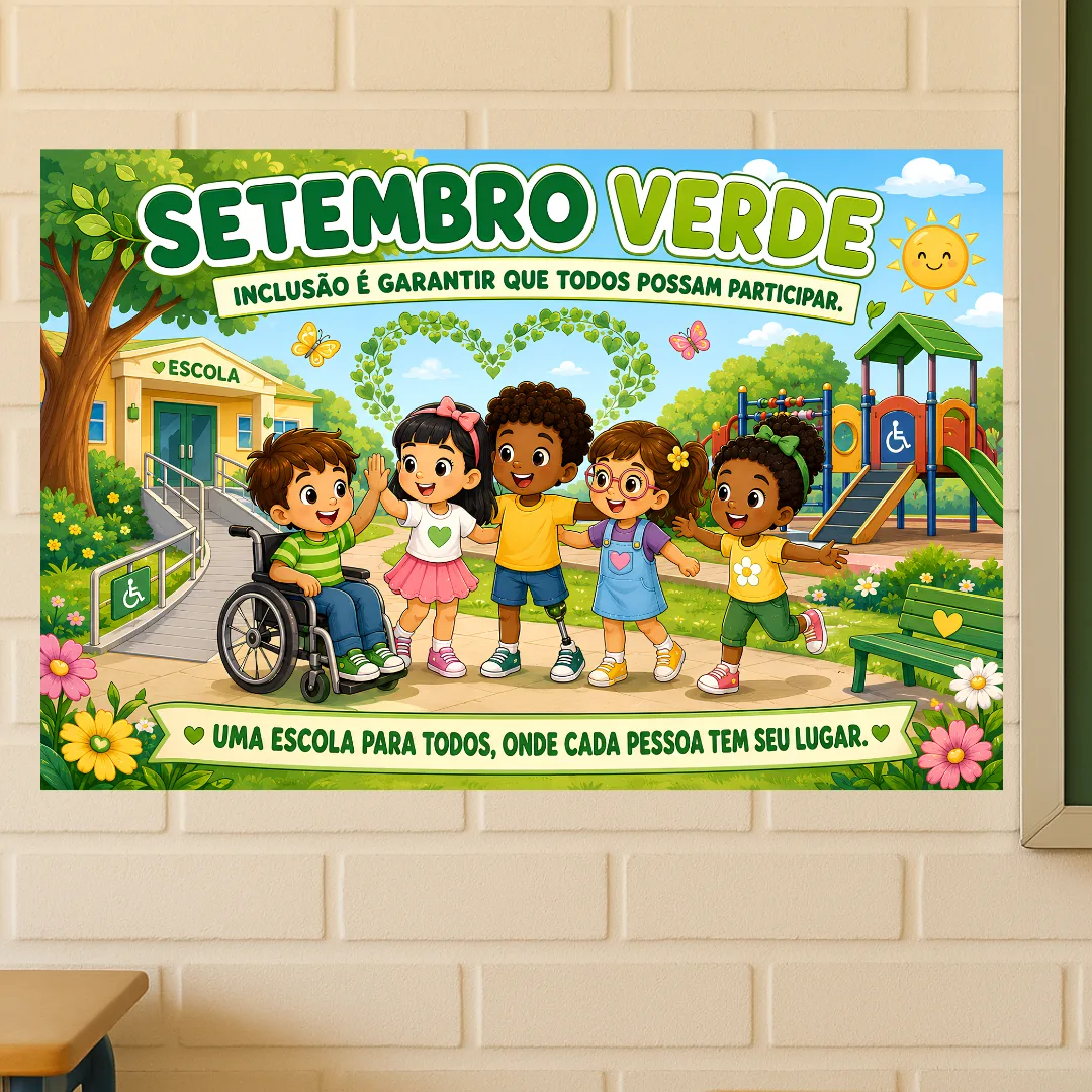 Painel Setembro Verde – Inclusão e Educação para Todos — imagem 2