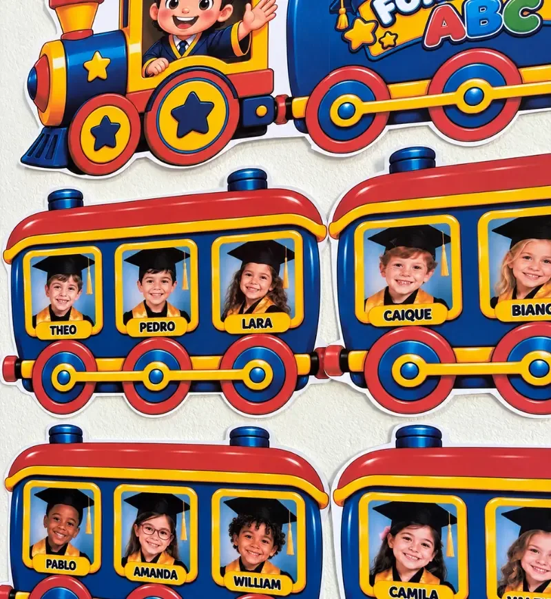 Painel Trem dos Formandos — imagem 2