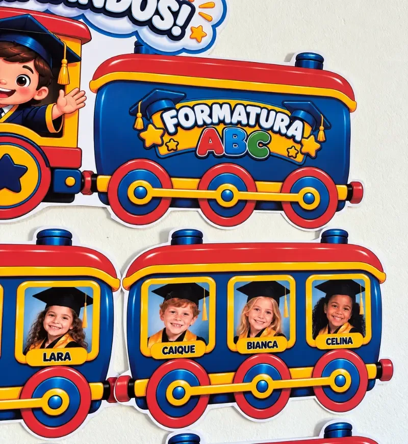 Painel Trem dos Formandos — imagem 3