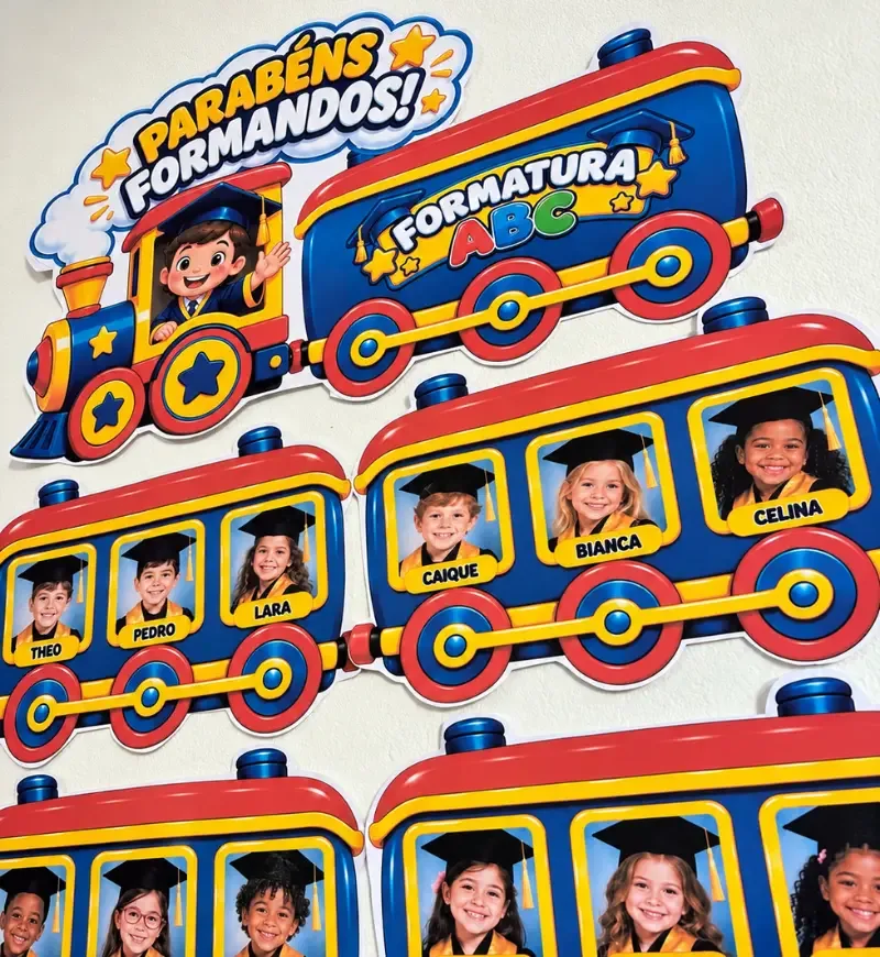 Painel Trem dos Formandos — imagem 4