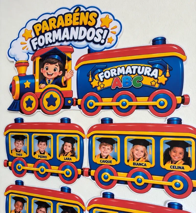 Painel Trem dos Formandos — imagem 5