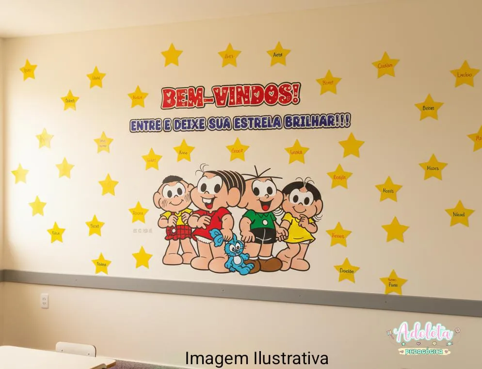 Painel Turma da Mônica:Deixe sua estrela Brilhar — imagem 2