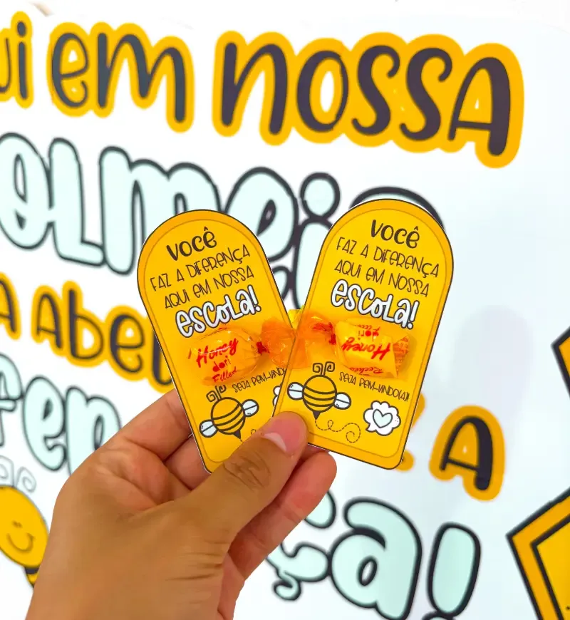 Painel Volta às Aulas Colmeia — imagem 5