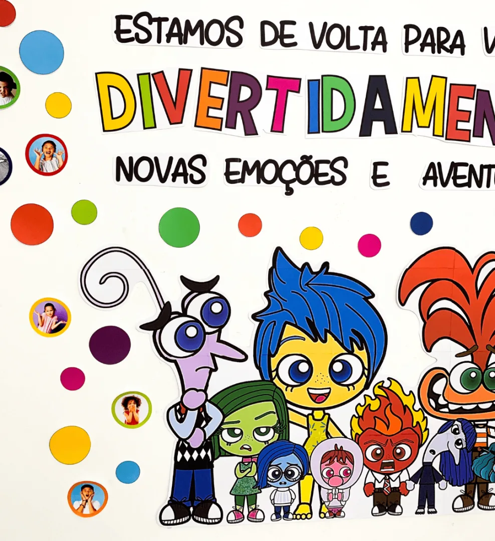 Painel Volta às Aulas Divertidamente — imagem 2