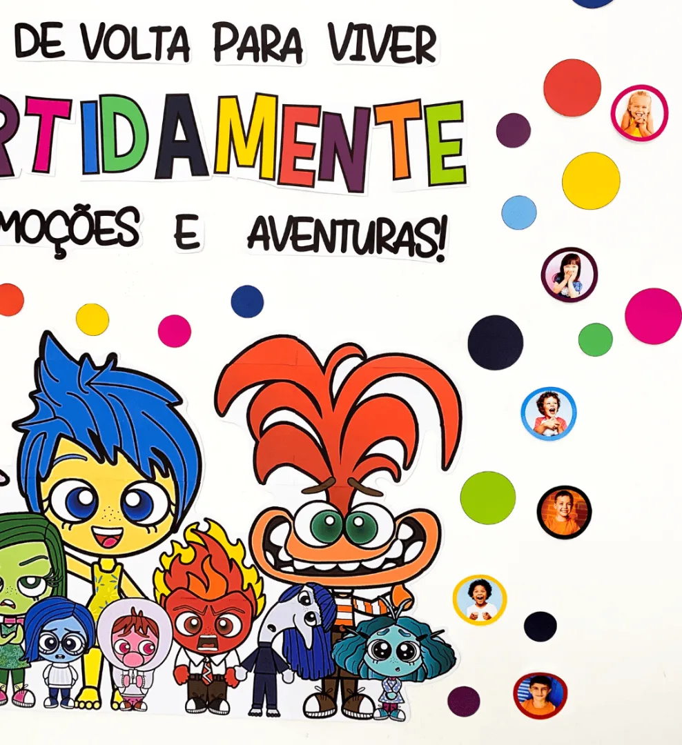 Painel Volta às Aulas Divertidamente — imagem 3