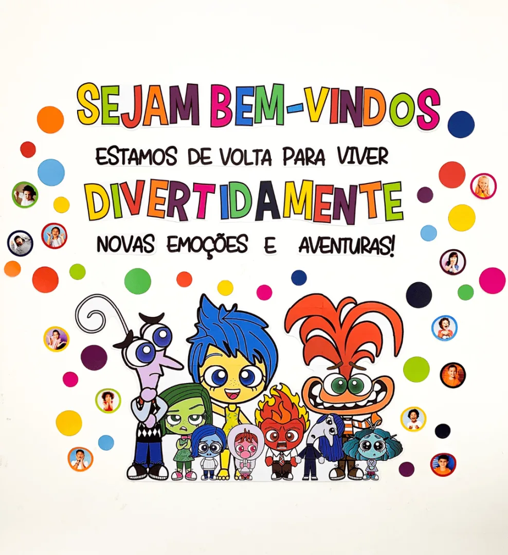 Painel Volta às Aulas Divertidamente — imagem 5