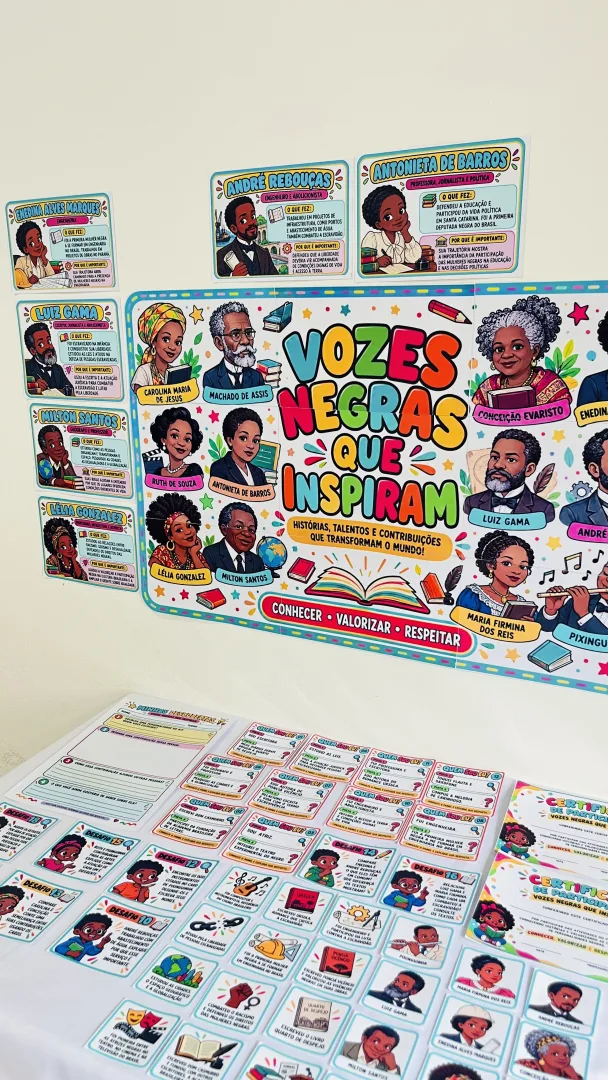 Painel Vozes Negras Que Inspiram em PDF 1º ano ao 5 anos”. — imagem 5