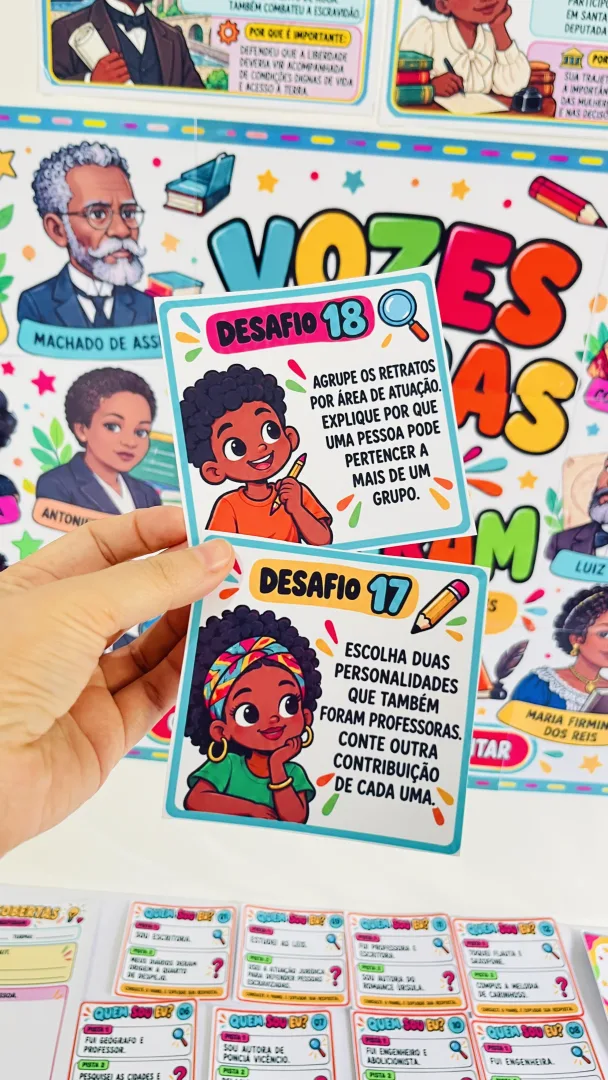 Painel Vozes Negras Que Inspiram em PDF 1º ano ao 5 anos”. — imagem 6
