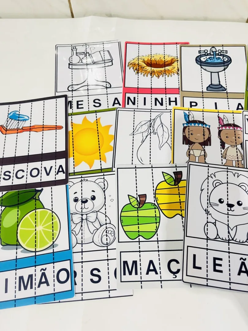 Palavras Fatiadas — Pronto para Imprimir — imagem 3