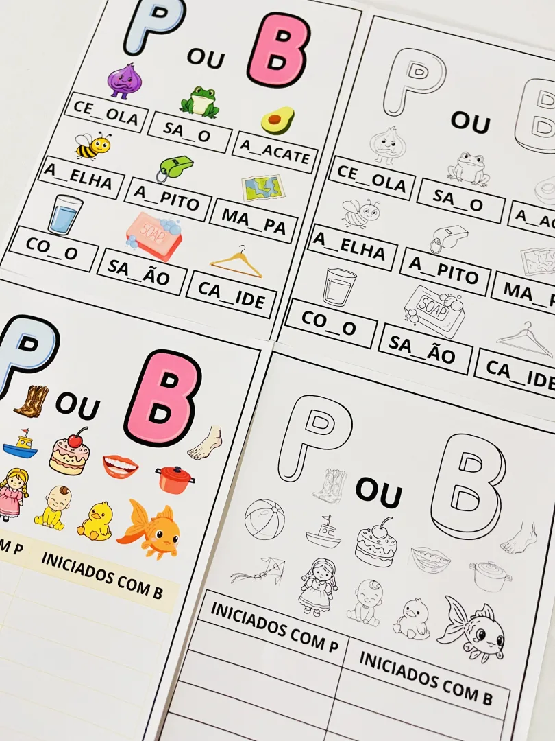 Palavras Iniciadas com P ou B — imagem 2