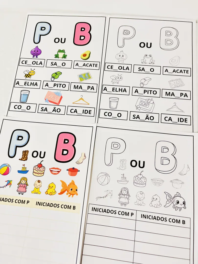 Palavras Iniciadas com P ou B — imagem 4