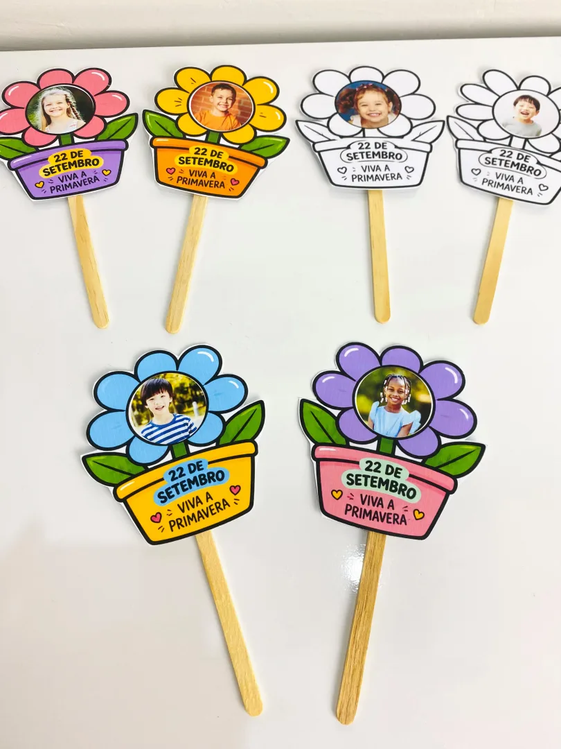 Palitoche Dia da Primavera em PDF - Educação Infantil — imagem 2