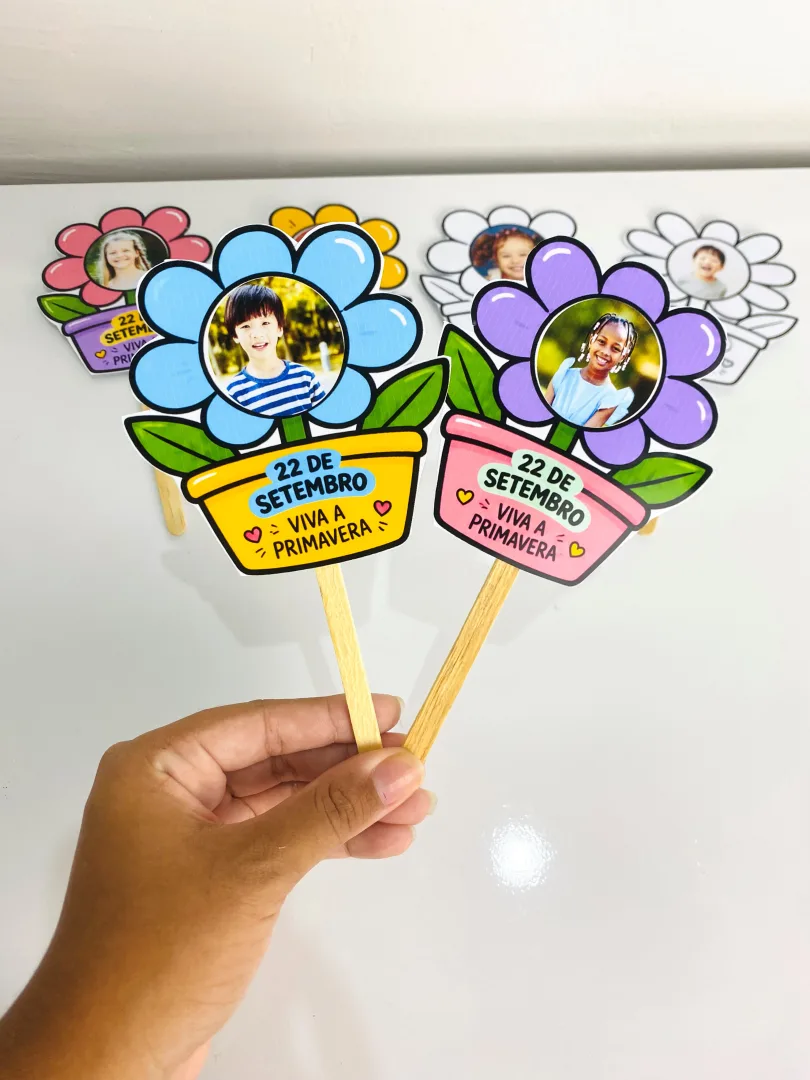 Palitoche Dia da Primavera em PDF - Educação Infantil — imagem 4