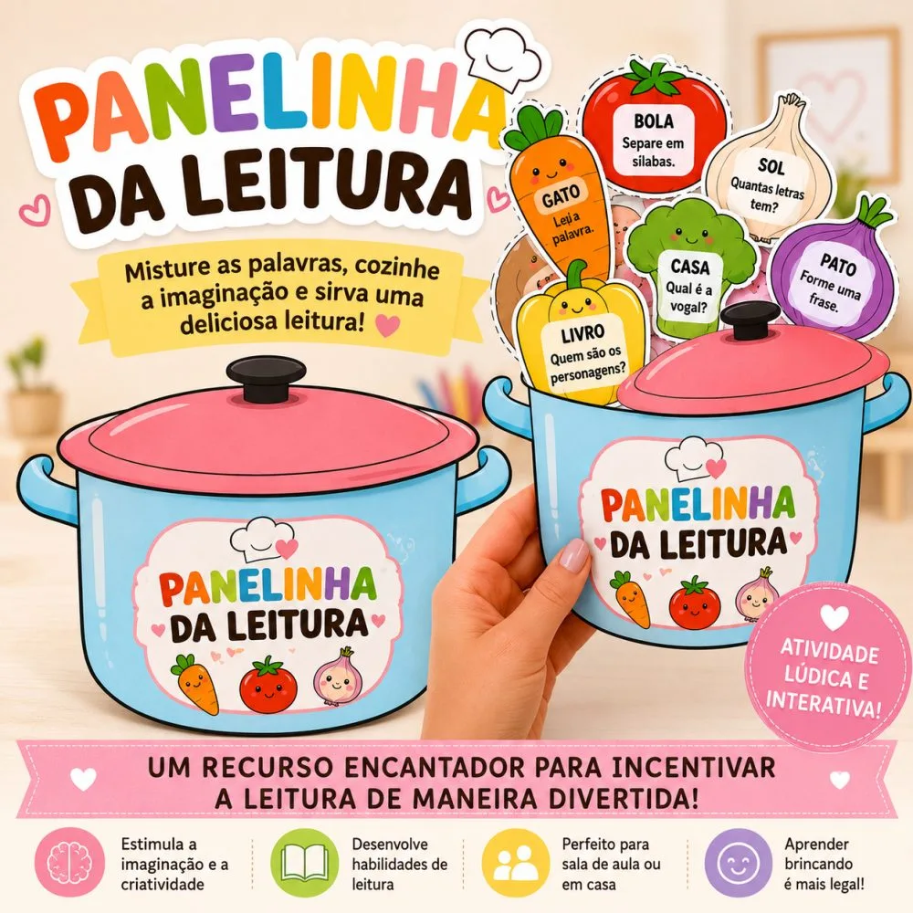 Panelinha da Leitura — Pronto para Imprimir — imagem 3