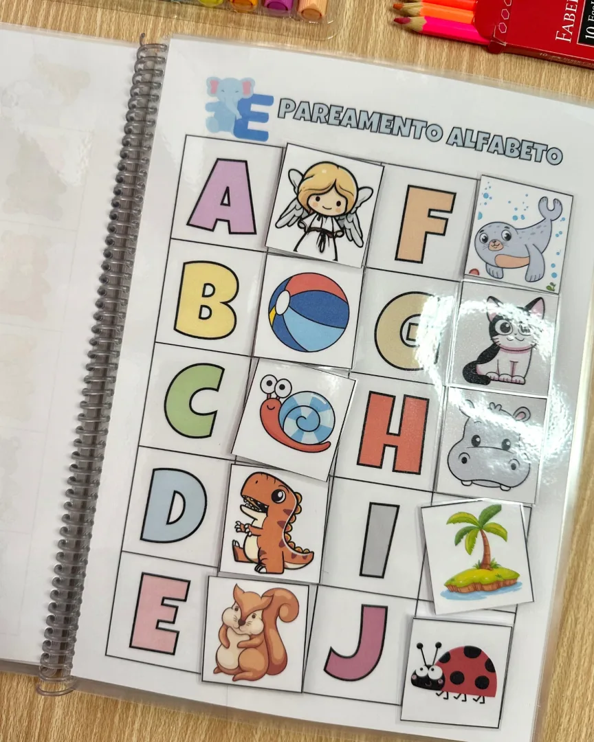 🌈 PAREAMENTO DE FIGURAS – ATIVIDADE ADAPTADA E INCLUSIVA — imagem 3