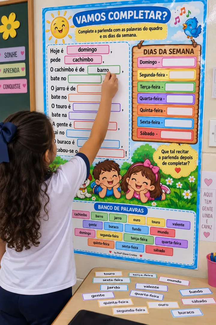 Parlenda Atividade Coletiva - Educação Infantil - PDF — imagem 2