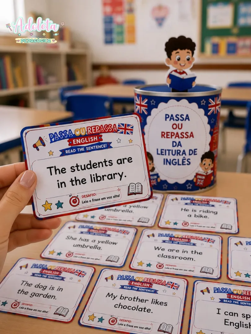 Passa ou Repassa da Leitura de Inglês — imagem 2