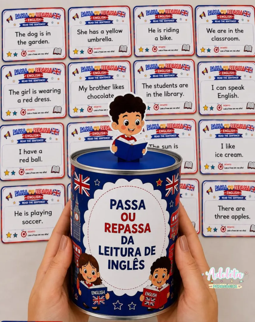 Passa ou Repassa da Leitura de Inglês — imagem 3