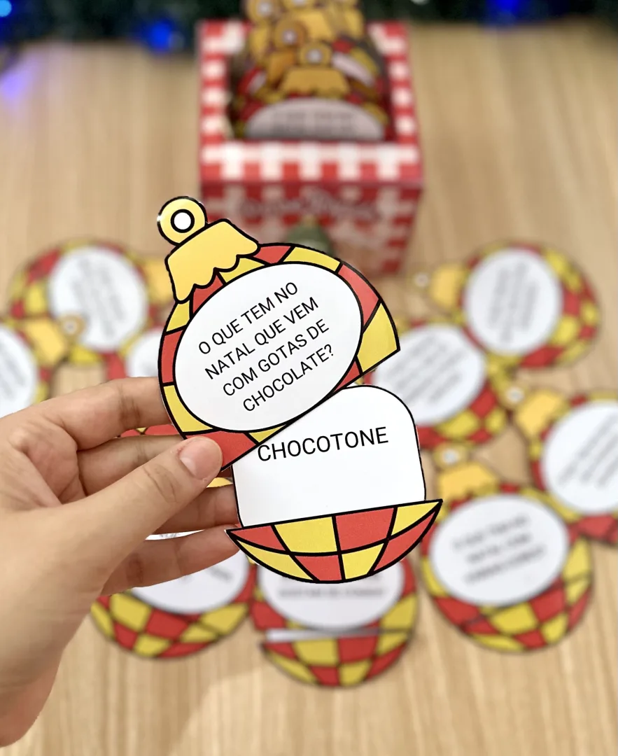 Pense Rápido Natal — 33 Fichas com Perguntas para Crianças de 4 a 7 Anos em PDF — imagem 5