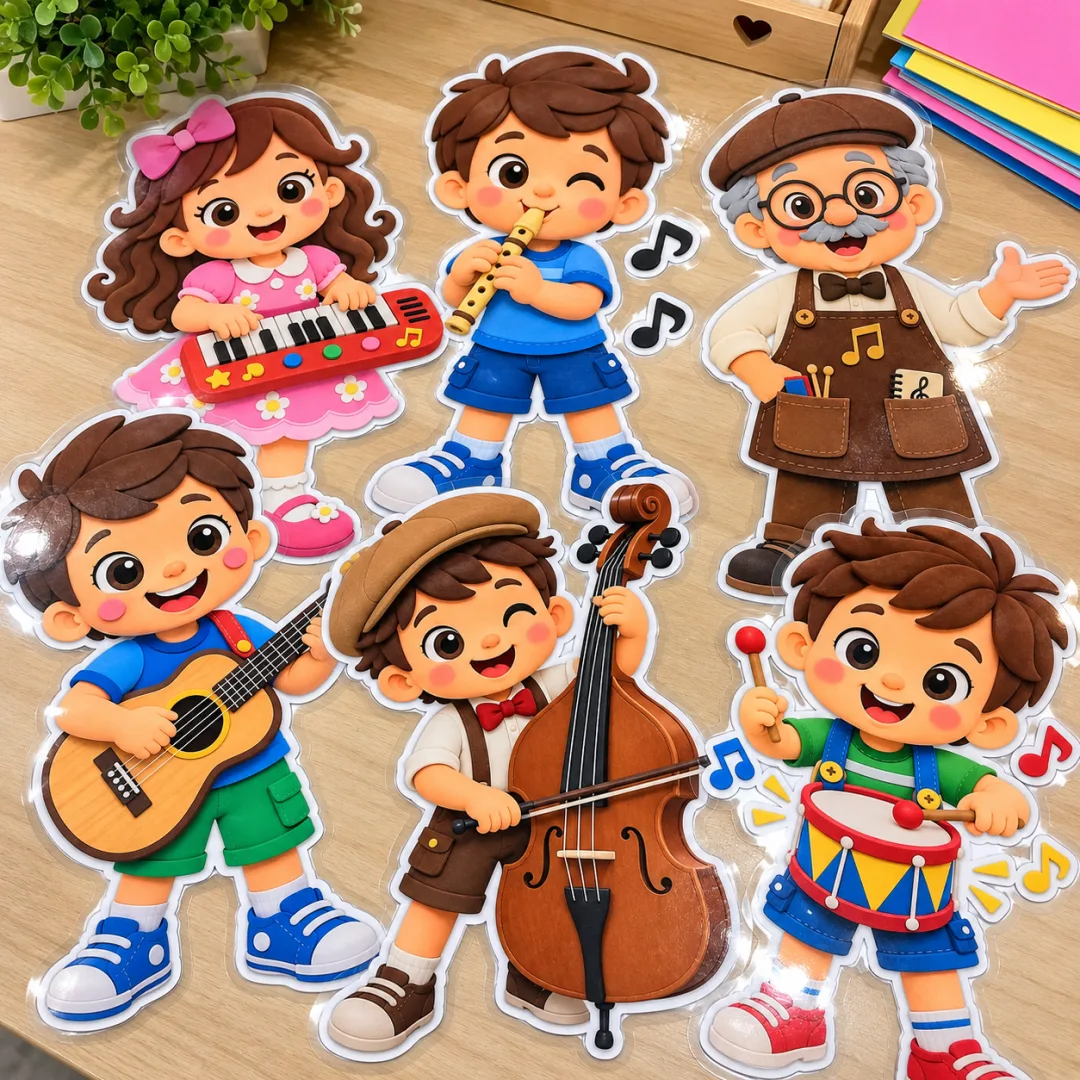 Personagens A Loja do Mestre André - Educação Infantil - Arquivo Digital — imagem 2